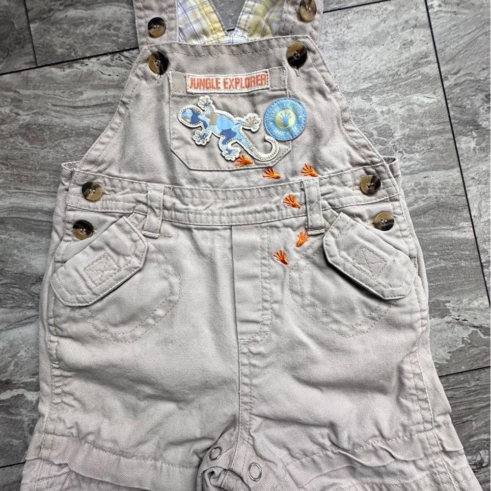 Vintage Jungle Overalls